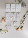 Elegant White Collection - Earrings