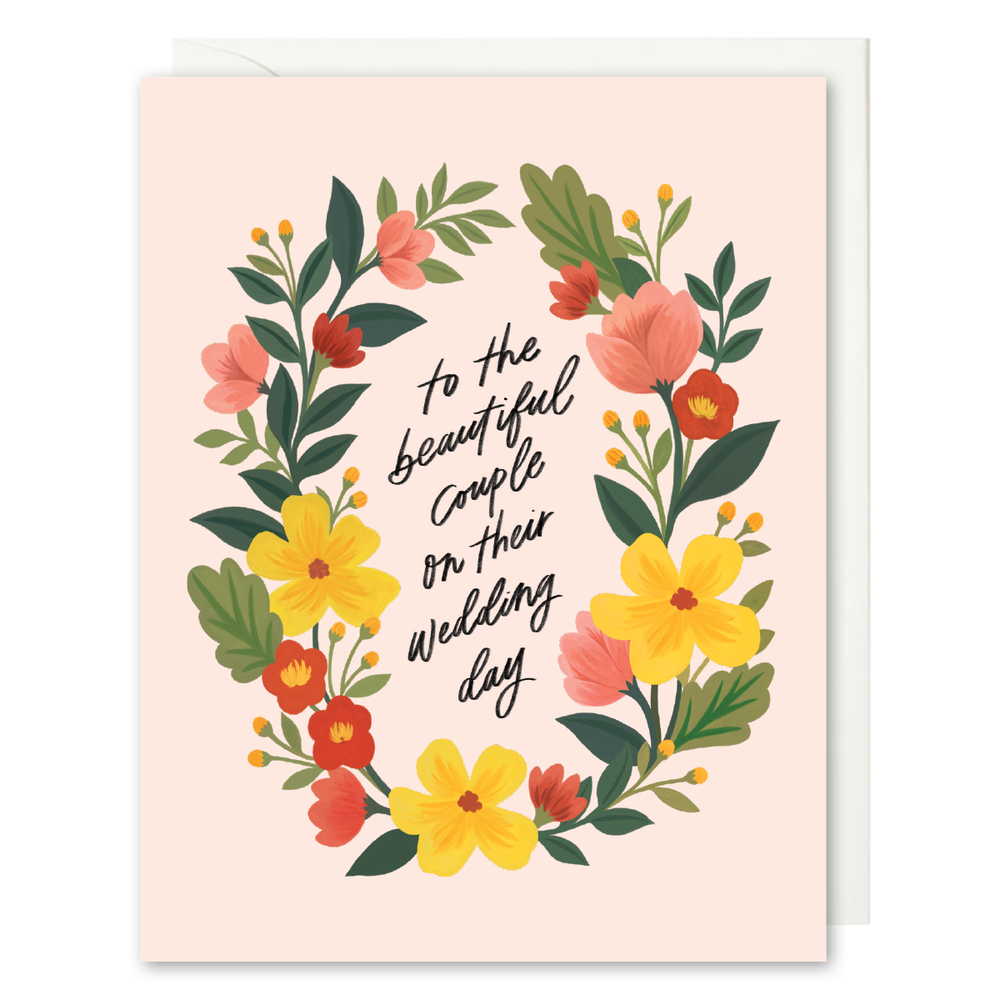 To the Beautiful Couple Card