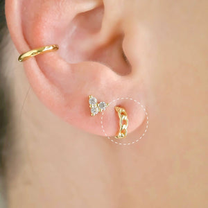 Sterling Silver Huggies - Dainty and Bold Small Huggie Hoops