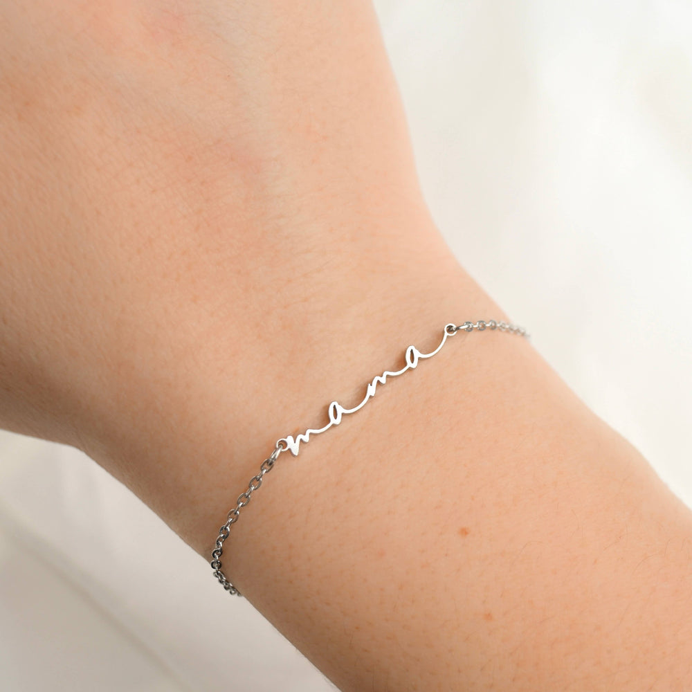Dainty Mama Bracelet - Mom Bracelet - Mother's Day Jewelry