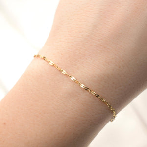 Mirror Chain Bracelet - Waterproof Dainty Sequin Bracelet