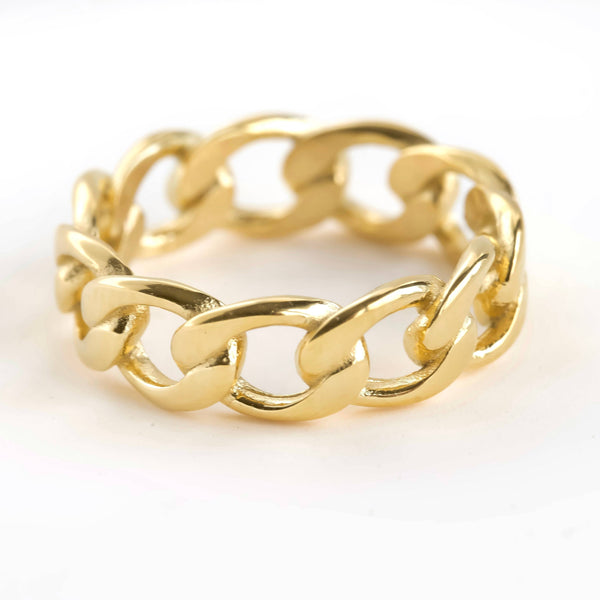 Dainty Gold Rings - Waterproof 18k Gold Stackable Rings