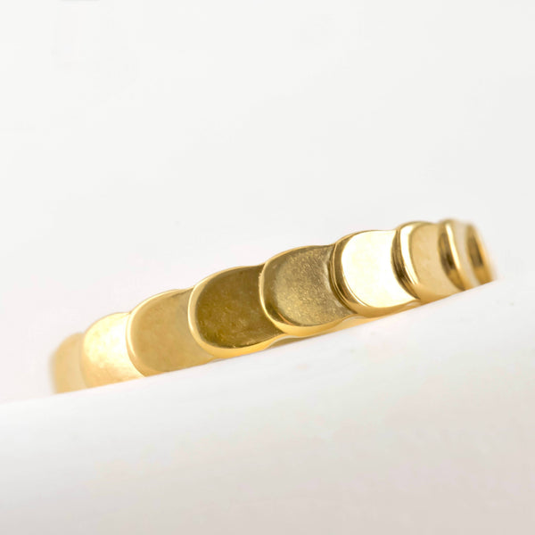 Dainty Gold Rings - Waterproof 18k Gold Stackable Rings