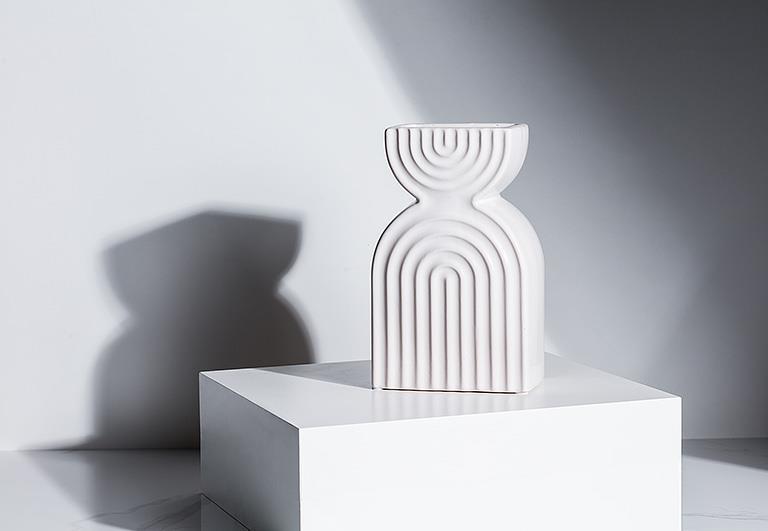 Wide Double Arch Vase