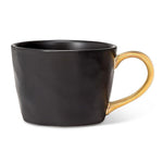 Matte Cup with Gold Handle