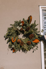 Wintergreen Wreath - Customizable