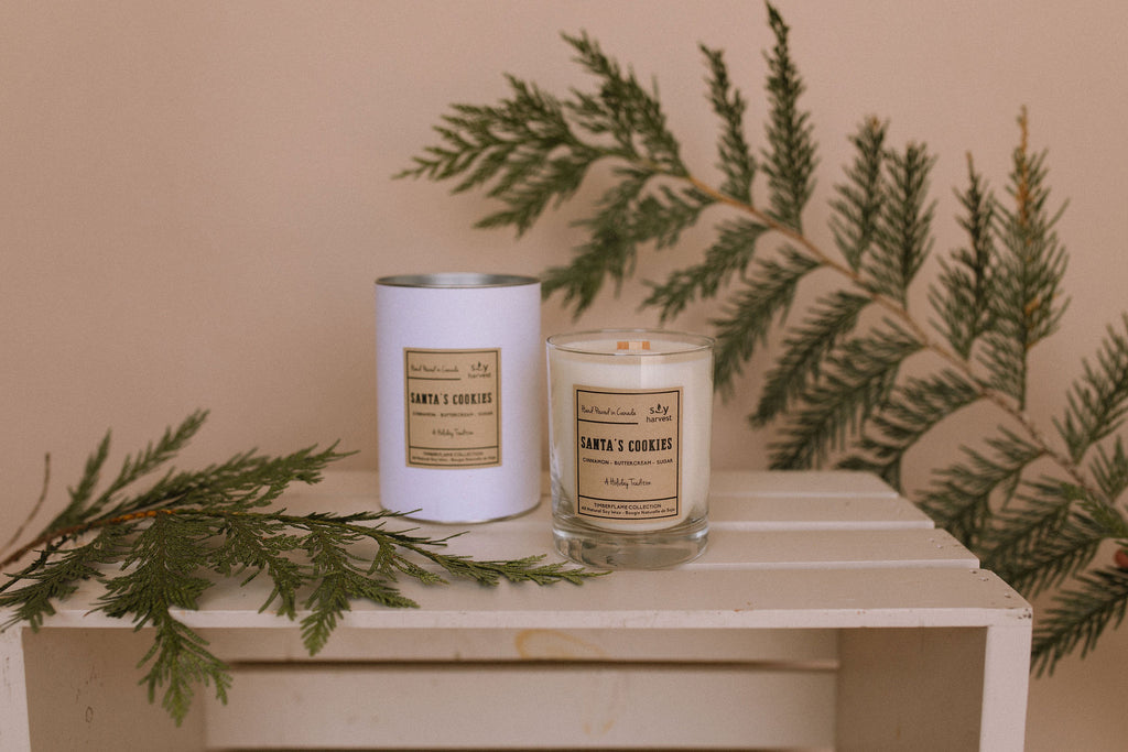 Holiday Soy Harvest Wood Wick Candle