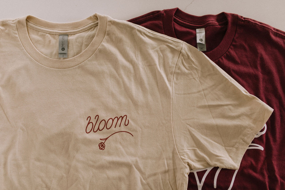 Tan Bloom T-Shirt