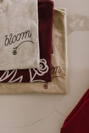 Tan Bloom T-Shirt