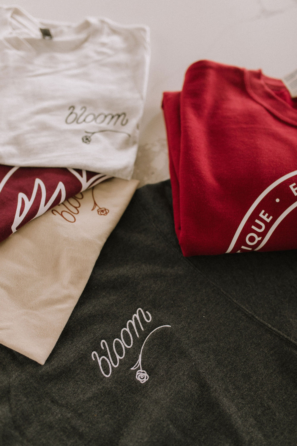 Burgundy Emblem Crewneck