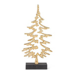 Gold Outline Tree