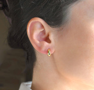 Sterling Silver Huggies - Dainty and Bold Small Huggie Hoops