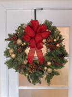 Wintergreen Wreath - Customizable