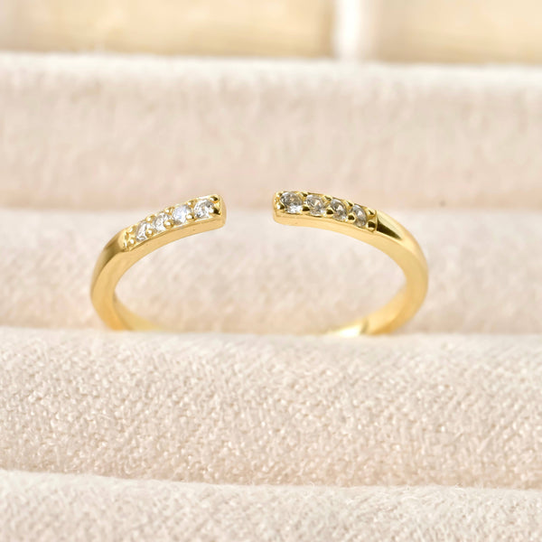 925 Silver Diamond Rings - Bezel Ring - Baguette Ring