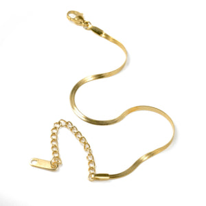 Dainty Gold Bracelets - Waterproof Chain Bracelets for Women