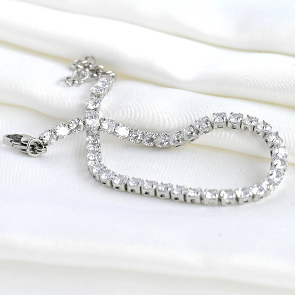 Tennis Chain Bracelet - Tarnish-free CZ Diamond Bracelet