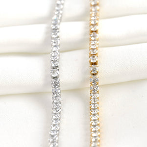 Tennis Chain Bracelet - Tarnish-free CZ Diamond Bracelet