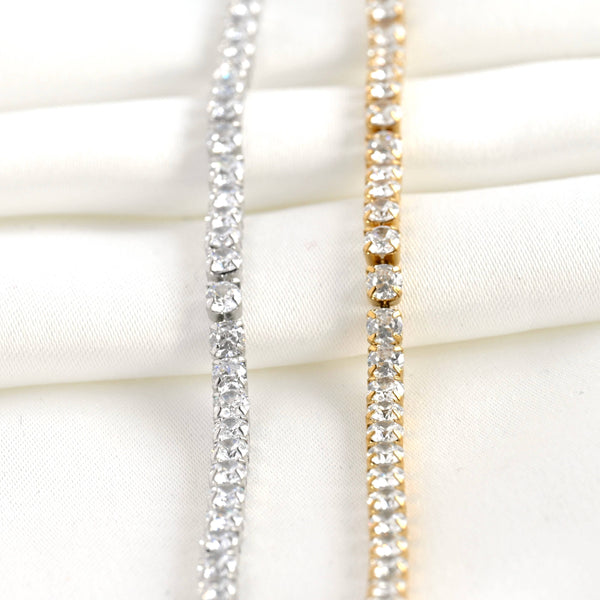 Tennis Chain Bracelet - Tarnish-free CZ Diamond Bracelet