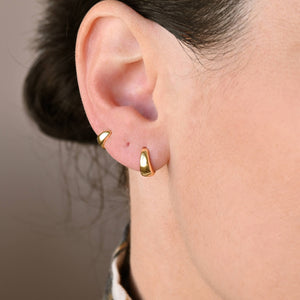 Sterling Silver Huggies - Dainty and Bold Small Huggie Hoops
