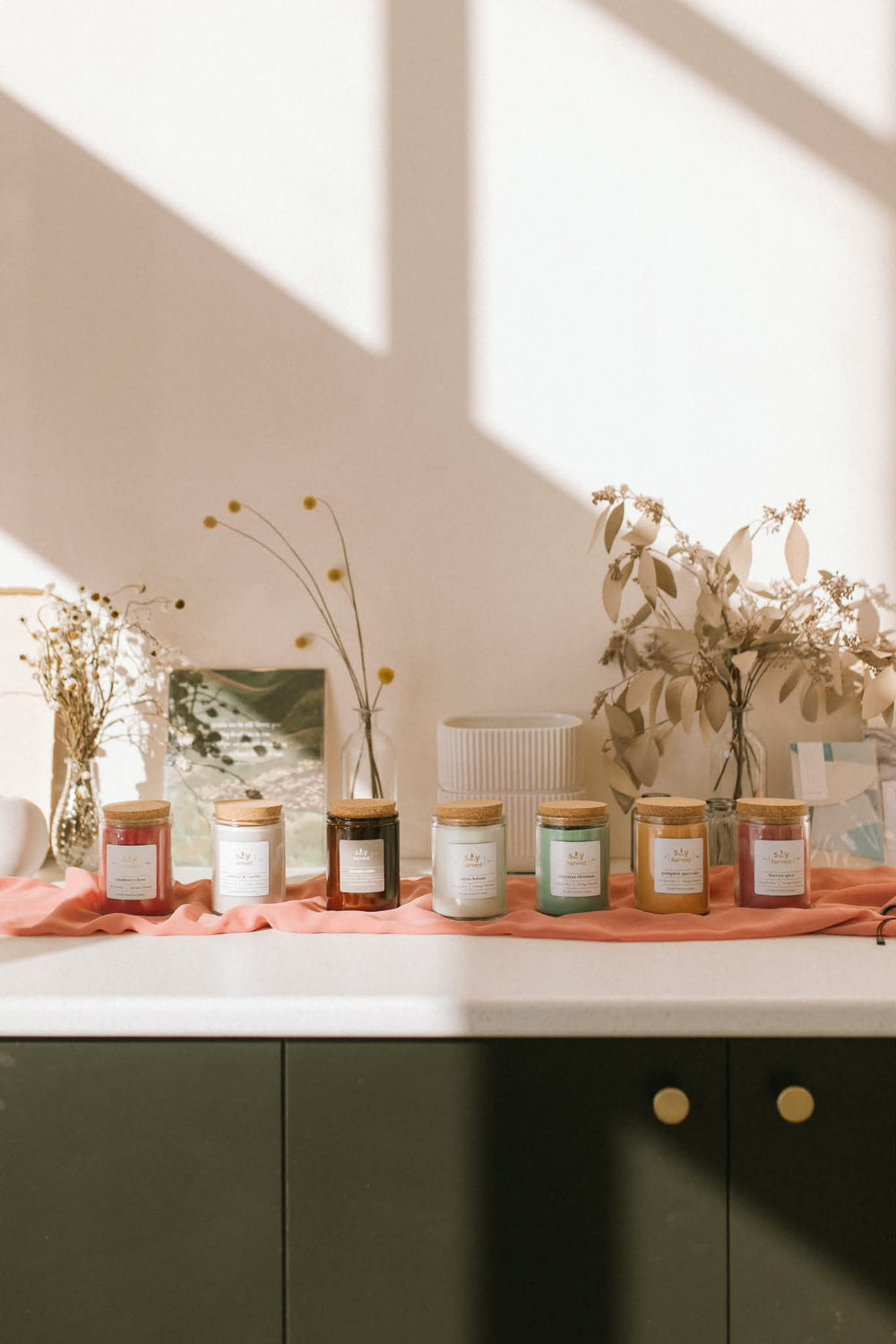 Soy Harvest Cotton Wick Candles