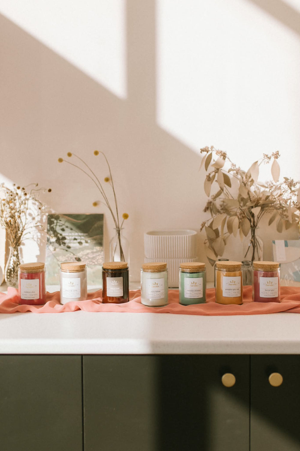 Soy Harvest Cotton Wick Candles