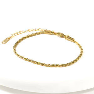 Dainty Gold Bracelets - Waterproof Chain Bracelets for Women
