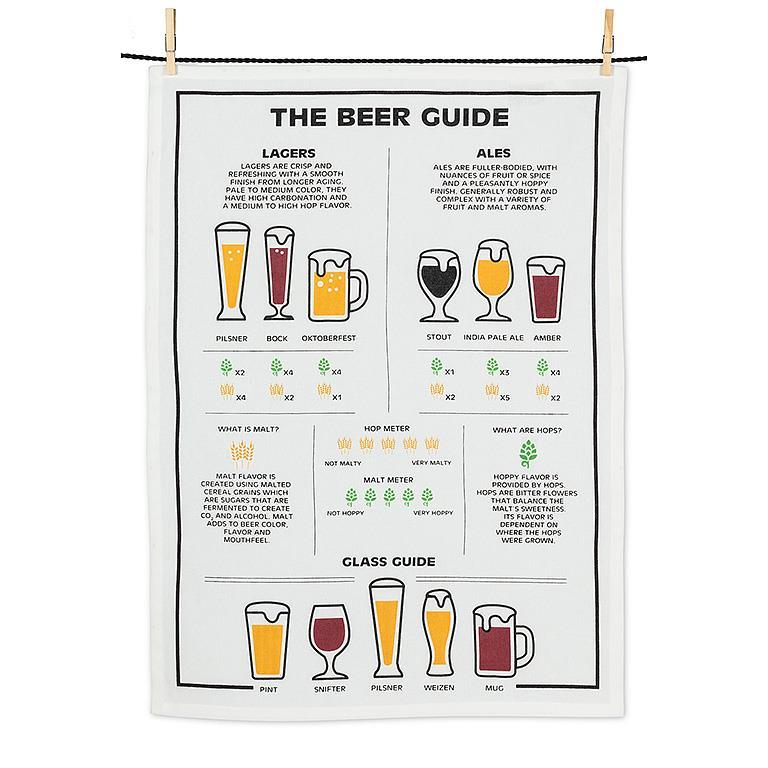 Beer Guide Kitchen Towel