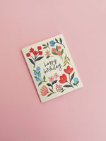 Wildflowers Birthday Card