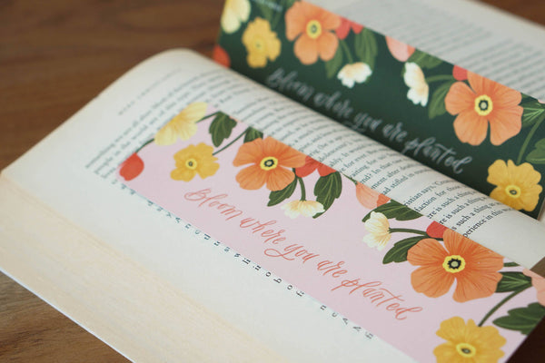 Bookmark - Bloom Where You Are Planted