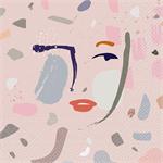 Luncheon Face Shapes Napkins