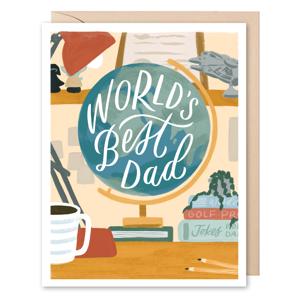 World's Best Dad Card