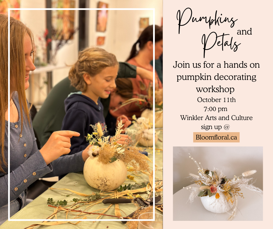 Pumpkins and Petals Workshop