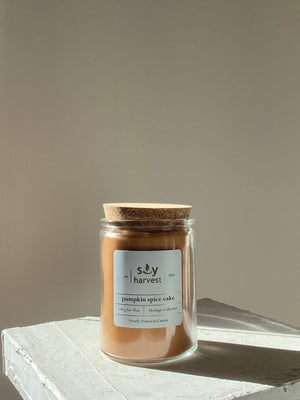 Warm and Spiced Soy Harvest Wood Wick Candle