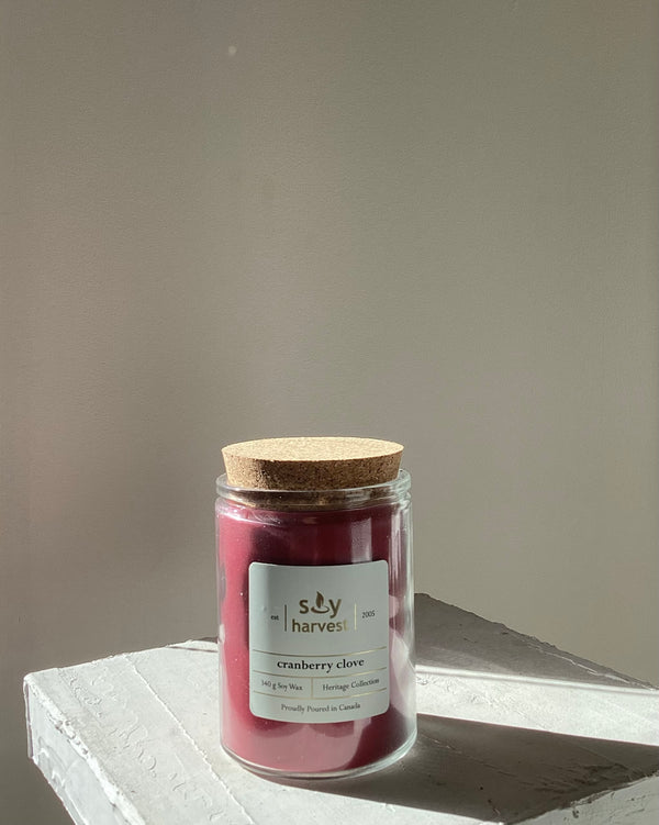 Holiday Soy Harvest Wood Wick Candle