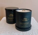 Midnight Soy Harvest Wood Wick Candles