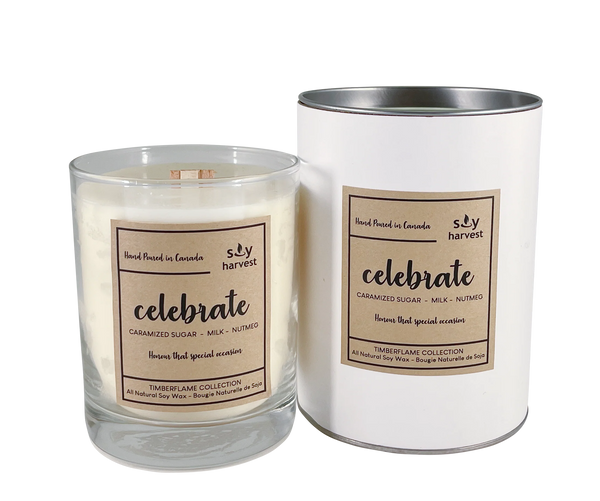 Fresh Soy Harvest Wood Wick Candle
