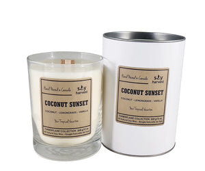 Fresh Soy Harvest Wood Wick Candle