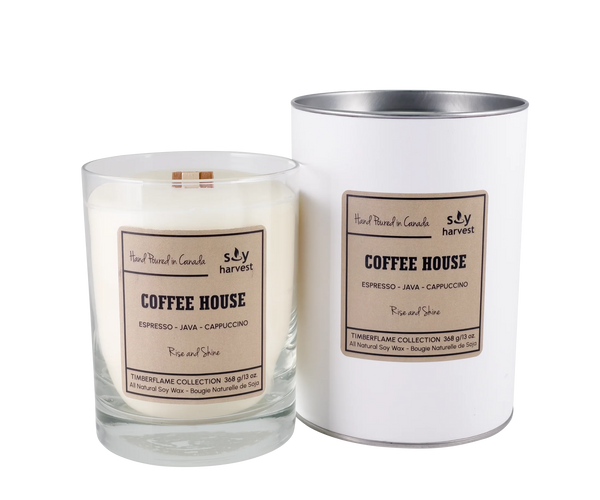 Citrus Soy Harvest Wood Wick Candle