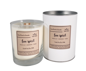 Fresh Soy Harvest Wood Wick Candle