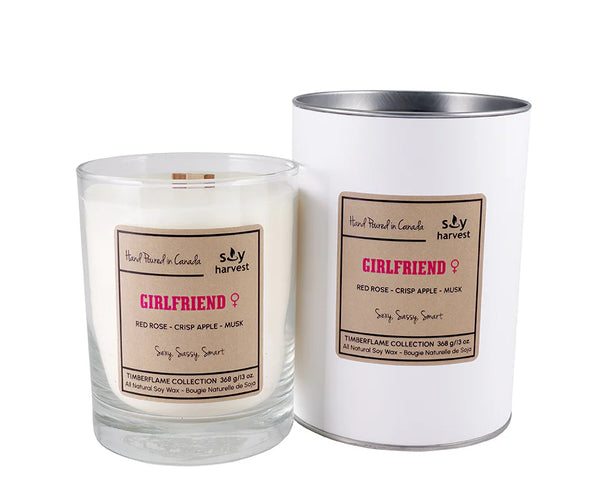 Fresh Soy Harvest Wood Wick Candle
