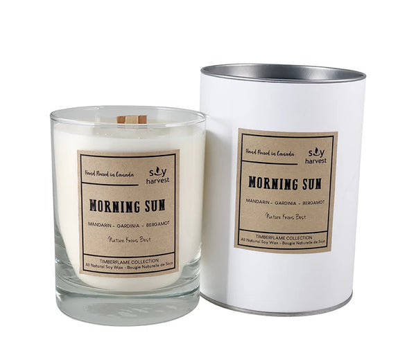 Fresh Soy Harvest Wood Wick Candle