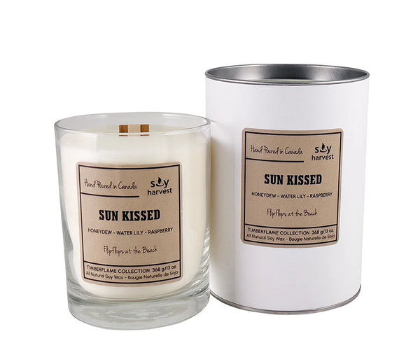 Fresh Soy Harvest Wood Wick Candle
