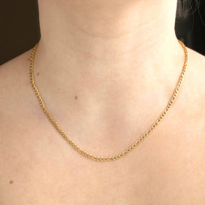 Dainty Chain Necklaces - Tarnish-proof Gold Chains 12 to 22"