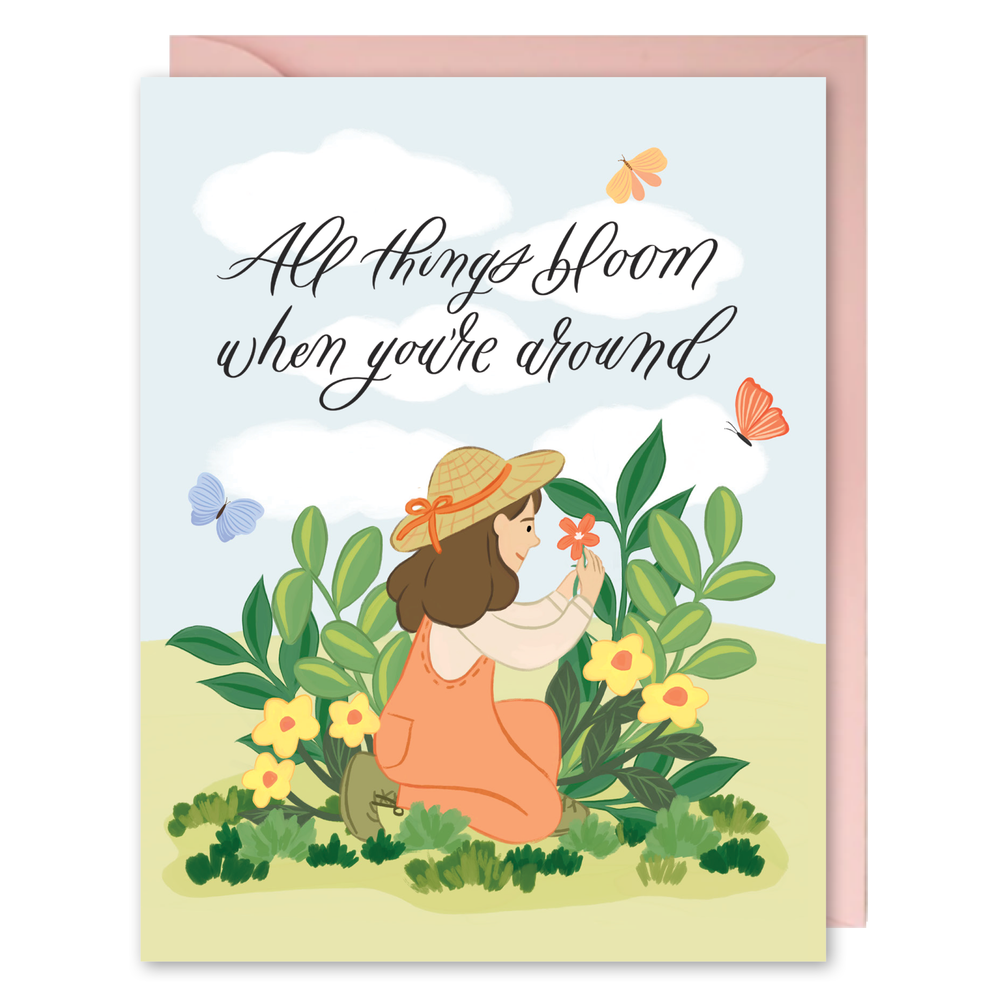 All Things Bloom - Illustrated Mother's Day Card