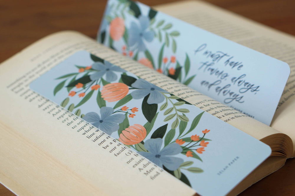 Bookmark - Monet Flowers