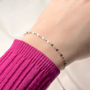 Mirror Chain Bracelet - Waterproof Dainty Sequin Bracelet