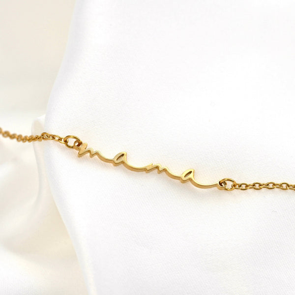 Dainty Mama Bracelet - Mom Bracelet - Mother's Day Jewelry