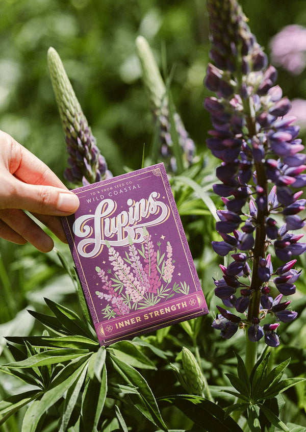 Lupins (Inner Strength) - Floriography Seed Packet