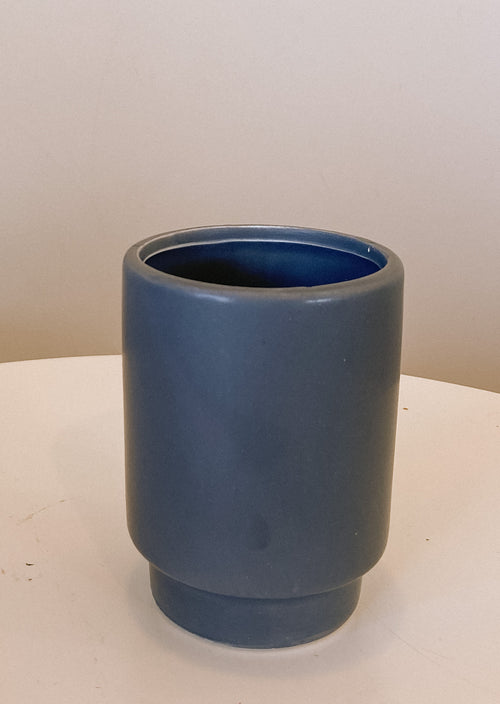 Modern Charcoal Vase