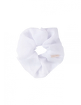 Zenchies White Chiffon Classic Scrunchie